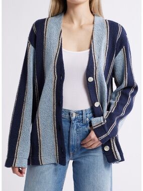 Faherty Dockside Organic Cotton Cardigan